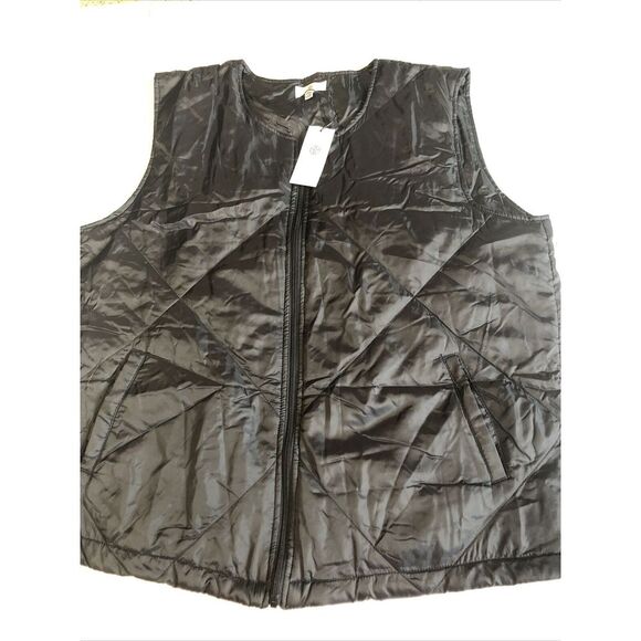 Socialite Jackets & Blazers - Socialite Vest Womens Large/Extra Large Black Full Zip-Up Outdoor NWT‎